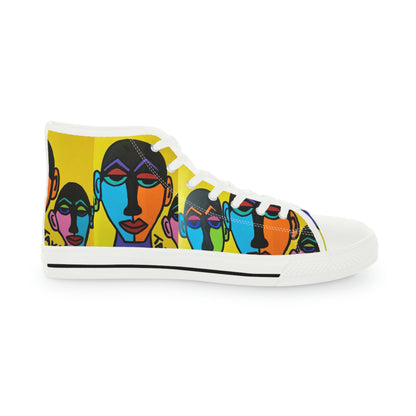 Mirrors Men's High Top Sneakers