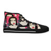 Betty Davis Collage Women's High Top Sneakers