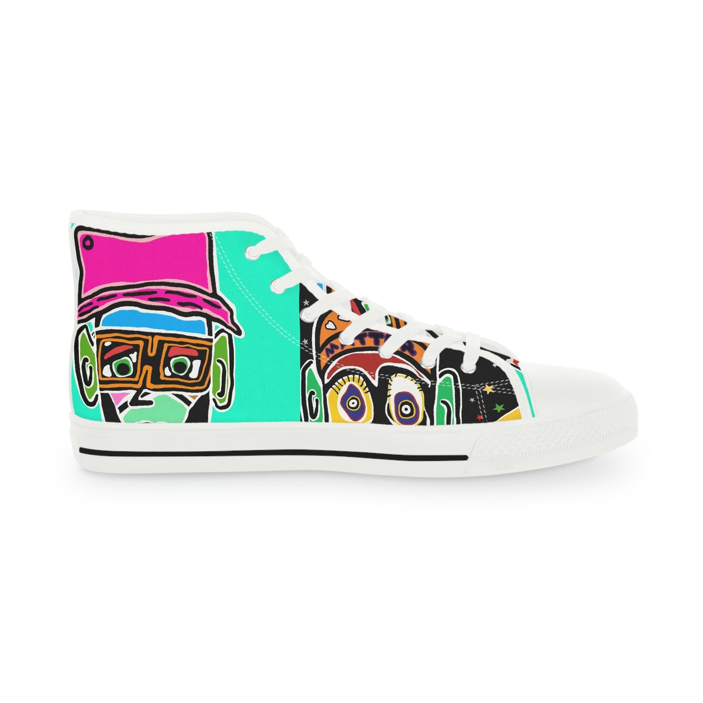 Groovy I Matter Men's High Top Sneakers