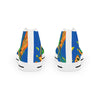 Abstract Men's High Top Sneakers