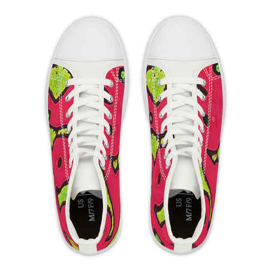 Abstract 1 Women's High Top Sneakers