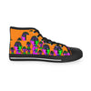 Men's Orange Prism High Top Sneakers
