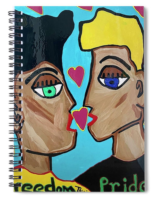 Freedom Pride Spiral Notebook
