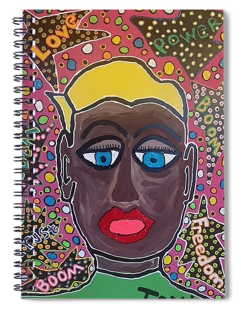 Love Boom Spiral Notebook