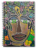 Mother Nature Golden Lips Spiral Notebook