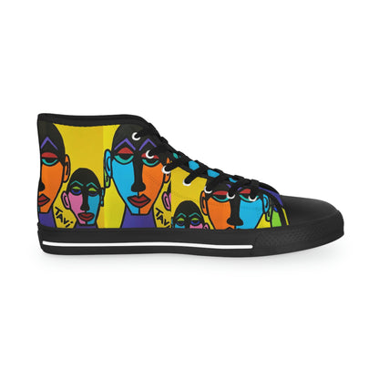 Mirrors Men's High Top Sneakers