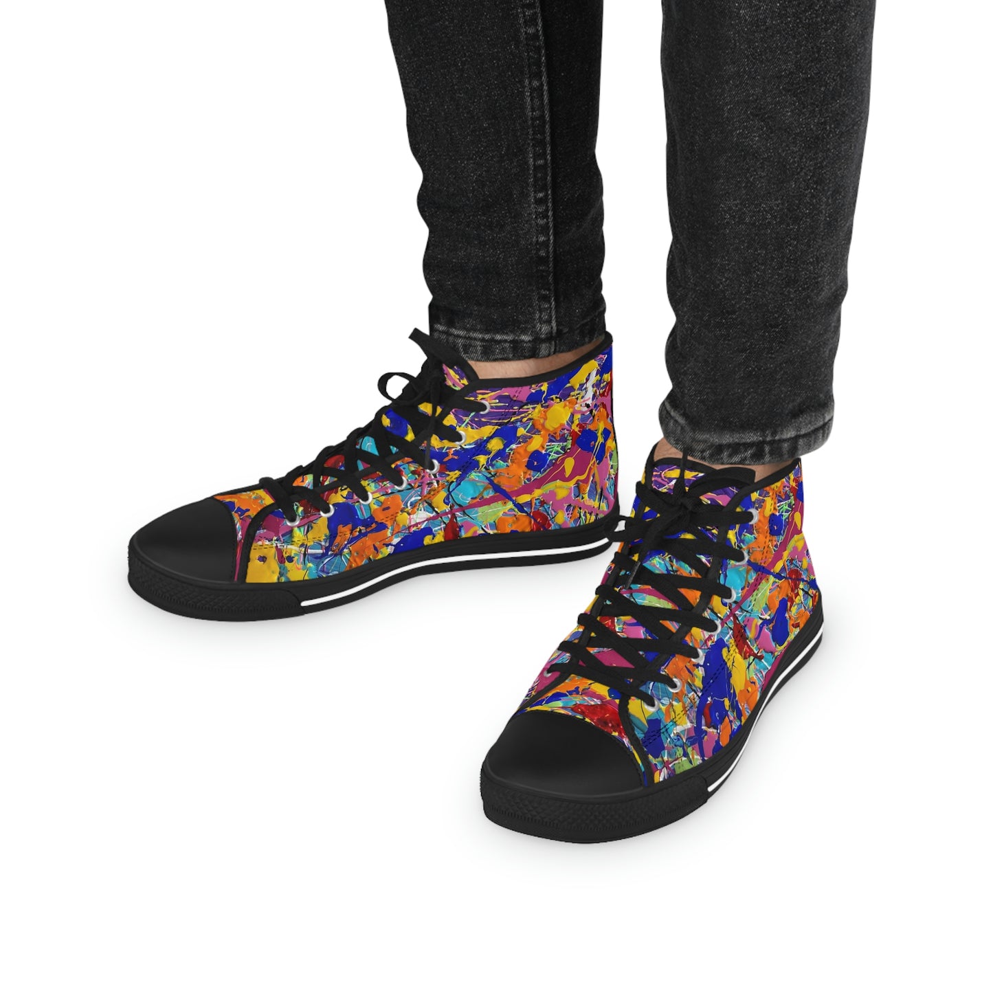 Tavi Art Abstract  High Top Sneakers