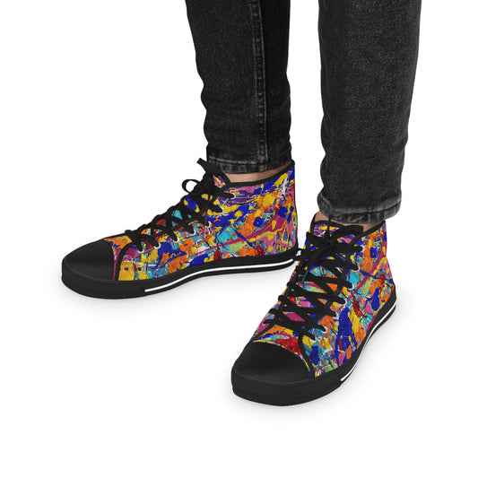 Tavi Art Abstract  High Top Sneakers