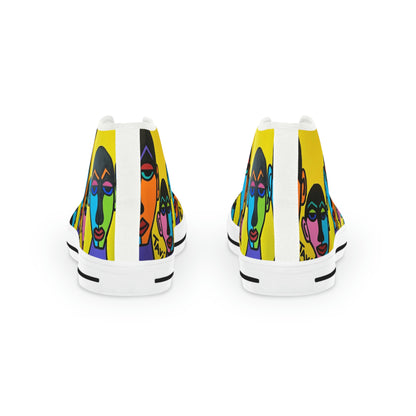 Mirrors Men's High Top Sneakers