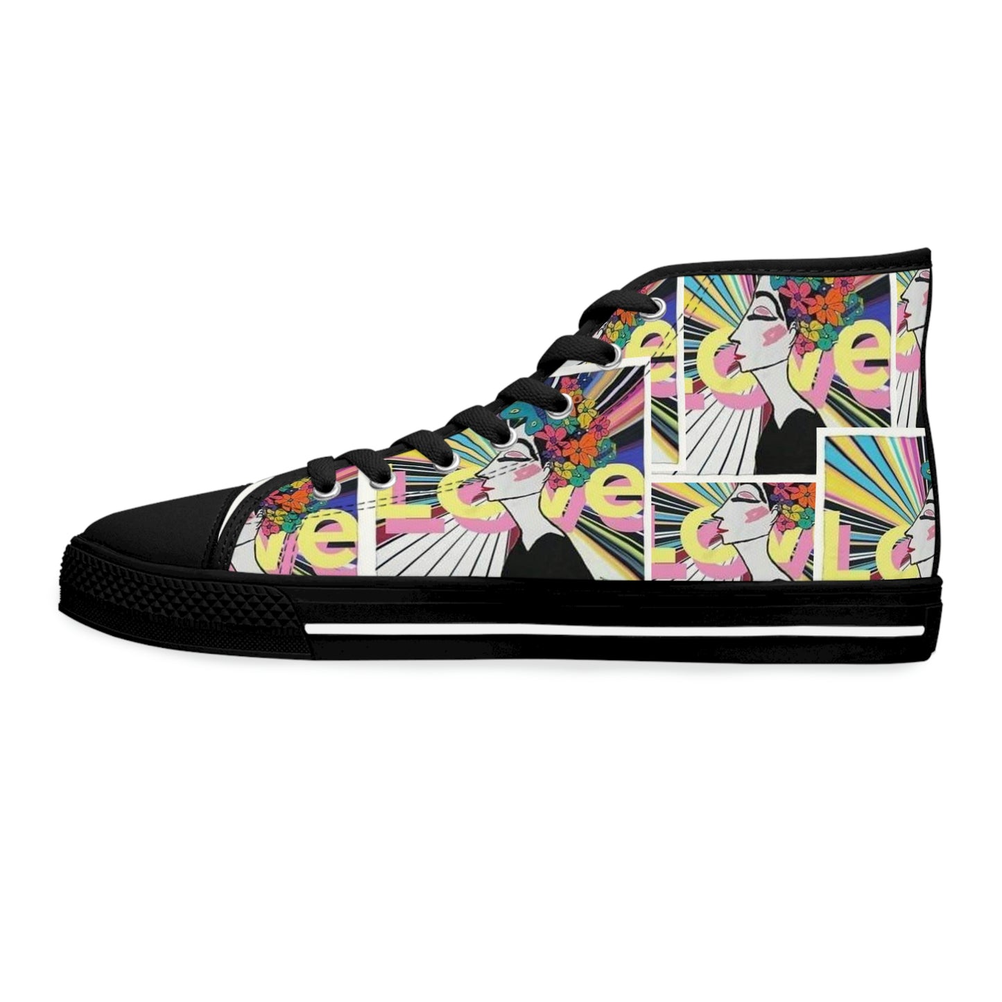 Audrey Love Women's High Top Sneakers
