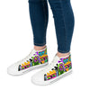 Tavi's Tribe Collage 2 Women's High Top Sneakers