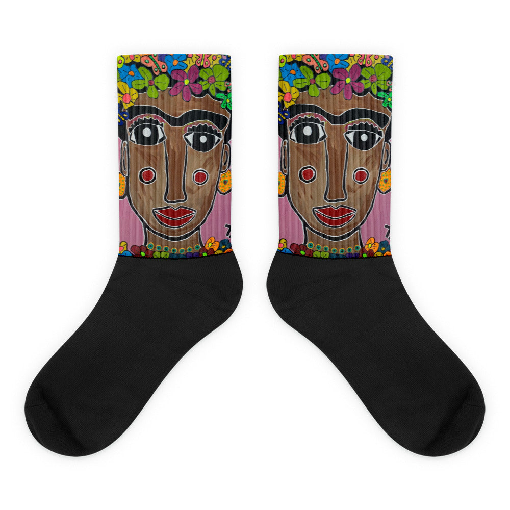 Frida Full of Flowers Socks