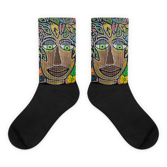 Mother Nature Golden Lips Socks