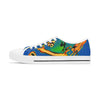Abstract Women's Low Top Sneakers