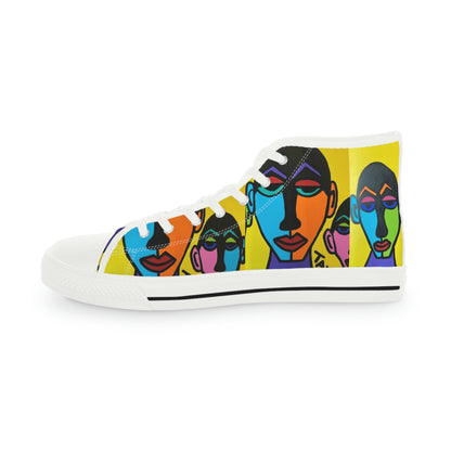 Mirrors Men's High Top Sneakers