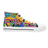 Tavi's Tribe Collage 2 Women's High Top Sneakers
