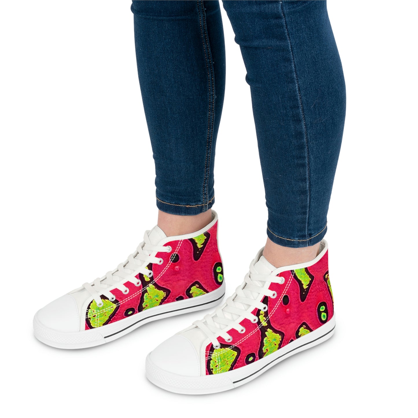 Abstract 1 Women's High Top Sneakers