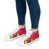 Abstract 1 Women's High Top Sneakers