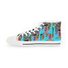 Men's Ivory  High Top Sneakers