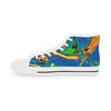 Abstract Men's High Top Sneakers