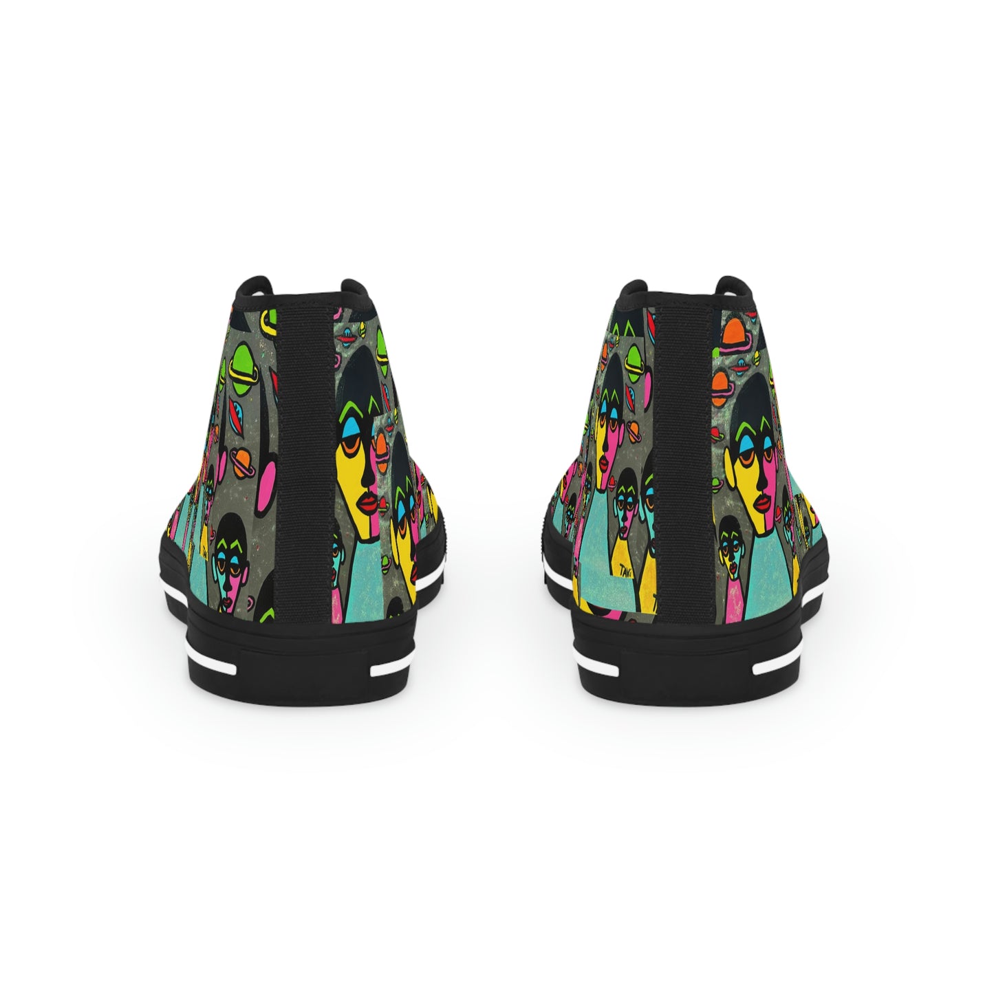 Men's Space Prisms High Top Sneakers