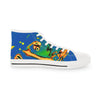 Abstract Men's High Top Sneakers