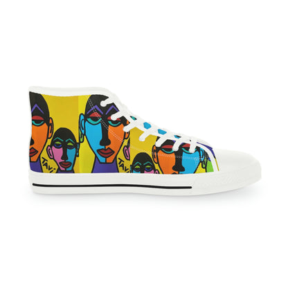 Mirrors Men's High Top Sneakers