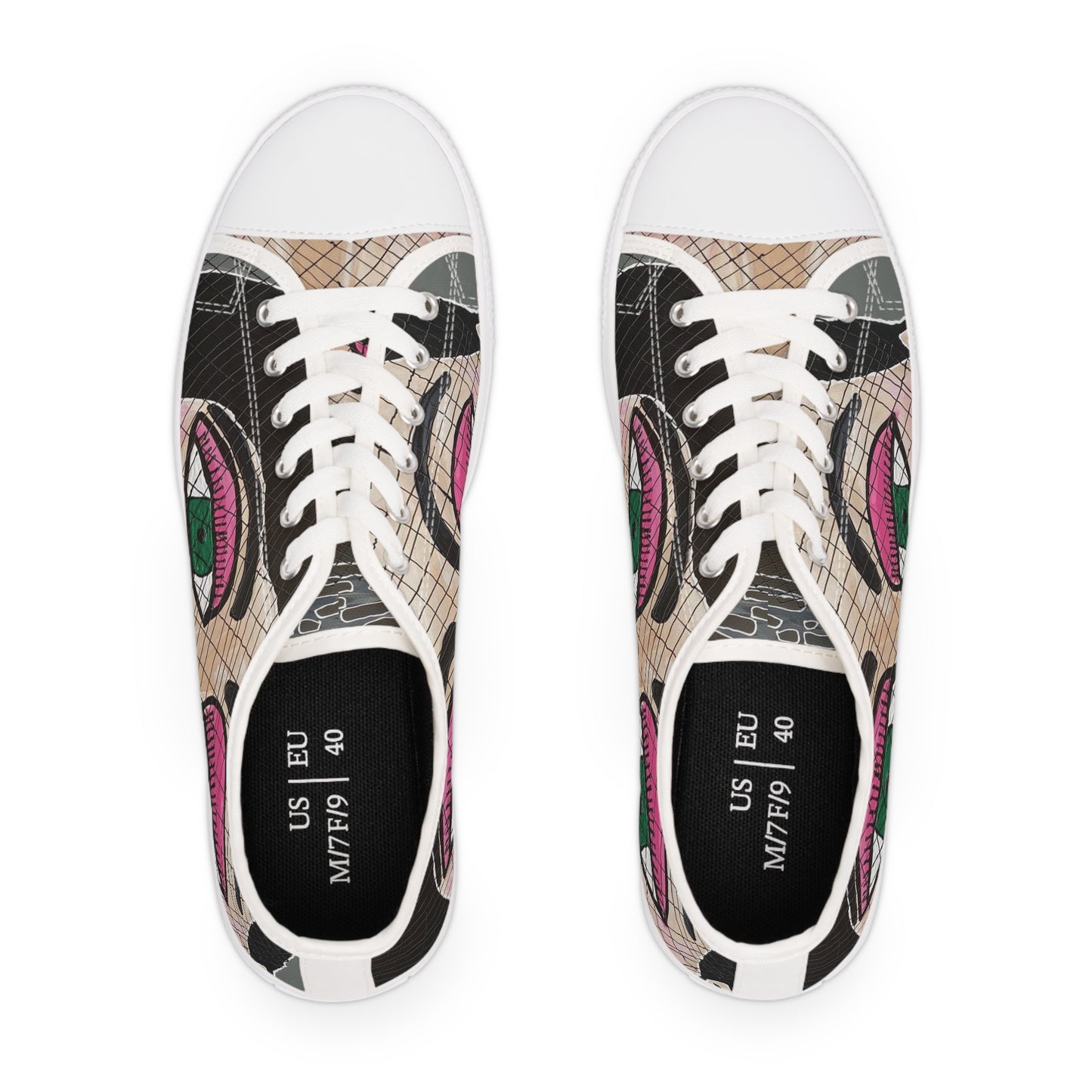 House of Gaga Women's Low Top Sneakers