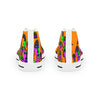 Men's Orange Prism High Top Sneakers