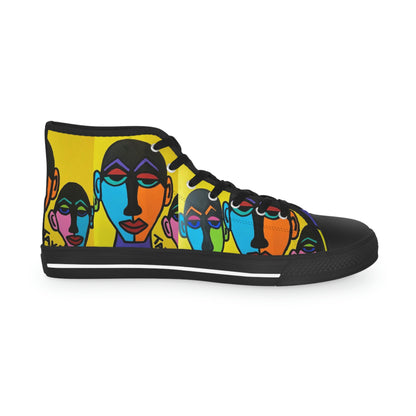 Mirrors Men's High Top Sneakers