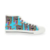 Men's Ivory  High Top Sneakers