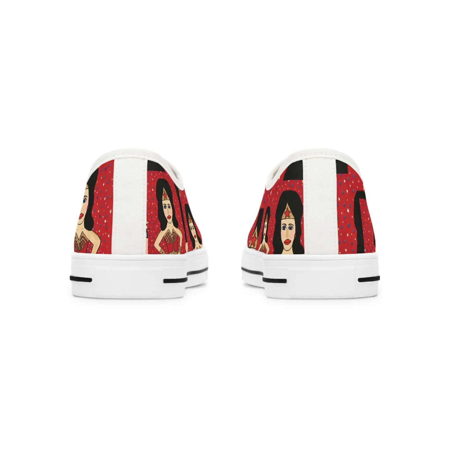 Women's Wonder Woman Low Top Sneakers