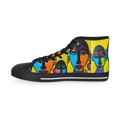 Mirrors Men's High Top Sneakers