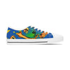 Abstract Women's Low Top Sneakers