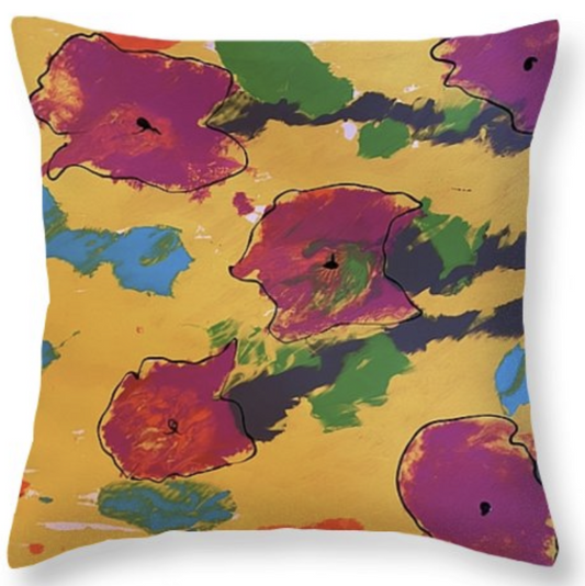 Tavi Art Flowers Pillow