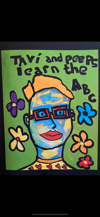 TAVi Art ABC Coloring Book