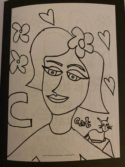 TAVi Art ABC Coloring Book