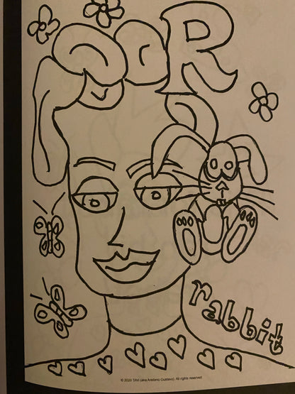 TAVi Art ABC Coloring Book