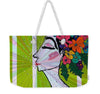 Audrey Green w/ Sparkles Tote Bag